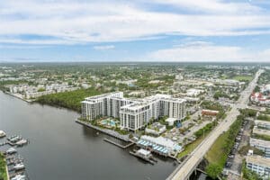 Exterior shot of Avion Riverwalk.